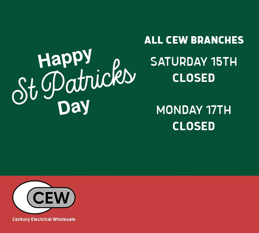 ST PATRICKS DAY | OPENING HOURS